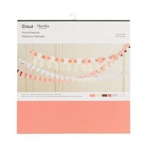 Cricut Martha Stewart Antique Silk Mixed Materials